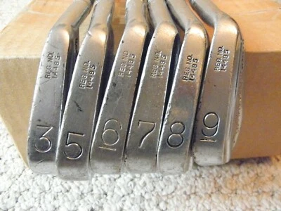 Vintage men right handed regular steel Wilson Sam Snead Champ iron set 3,5-9. - Image 1 of 4