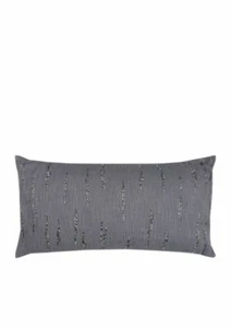 Rizzy Home Gray Textured Bead Decorative Pillow T410745 - Picture 1 of 5