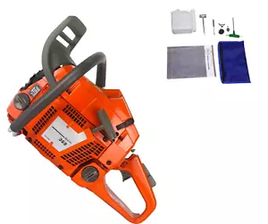 HUS365 petrol chainsaw 65CC wooden power saw with 24" bar chain gas saw - Picture 1 of 3