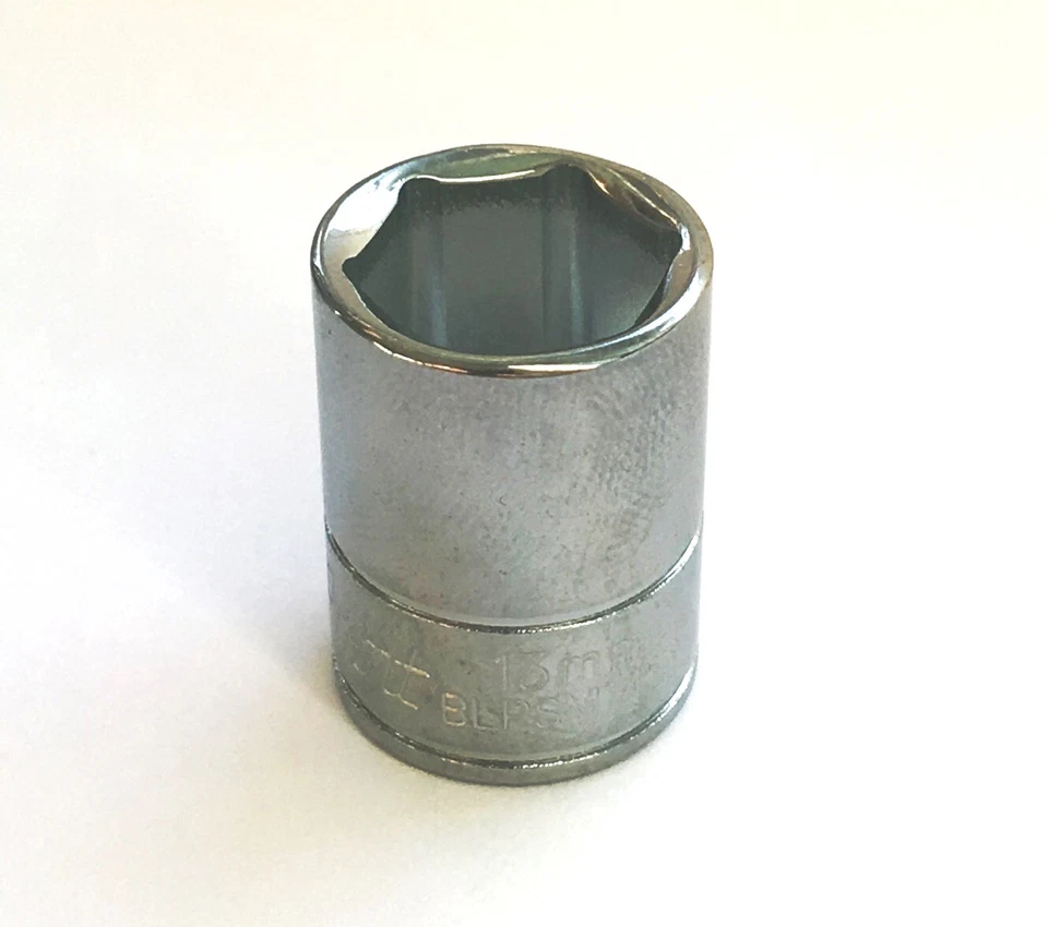 13mm Blue Point 1/4" dr. drive 6pt shallow socket tool BLPSM1413 Snap-on quality - Image 1 of 1