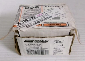 Norton Gemini 66243510628 Cut-Off Wheel 3"x0.035"x3/8" (25) - Picture 1 of 3