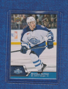 2014-15 Upper Deck AHL Hockey # 69 Brenden Kichton St. John's Ice Caps