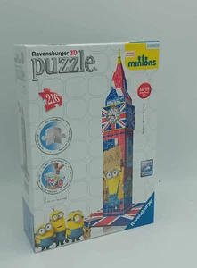 Ravensburger 125890 Big Ben Minions Bauwerke 3D Puzzle, 216 Teile NEU London - Bild 1 von 10