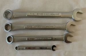 Vintage Craftsman =VV= Series 4pc Combination Forged Wrench Set Made in USA - Picture 1 of 6