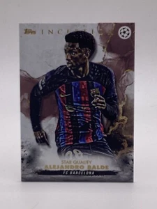 TOPPS INCEPTION UCC 2022/23 ALEJANDRO BALDE BARCELONA - Imagen 1 de 2