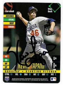 Kevin Tapani Signed 1995 Donruss Top Of The Order Game Card Los Angeles Dodgers - Picture 1 of 1