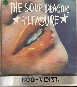 THE SOUP DRAGONS - PLEASURE (ORIGINAL 1992 12" VINYL SINGLE RECORD) + PROMO 12” - Picture 1 of 6