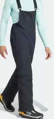 NEW adidas Terrex Xperior 2L Insulated Bib ski Pants IB1194 SNOWBOARD $260 BLACK - Image 1 of 4