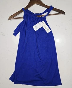 Camiseta sin mangas para mujer Lovesppella azul talla XS nueva con etiquetas - Imagen 1 de 10