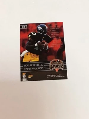 1997 Scoreboard Proline RIVALRIES  K.Stewart/M. Brunell  RV 9 - Image 1 of 4