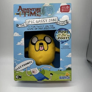 ADVENTURE TIME The EPIC GASSY JAKE Game Electronic Plush Jake POOT Not Working - Picture 1 of 4