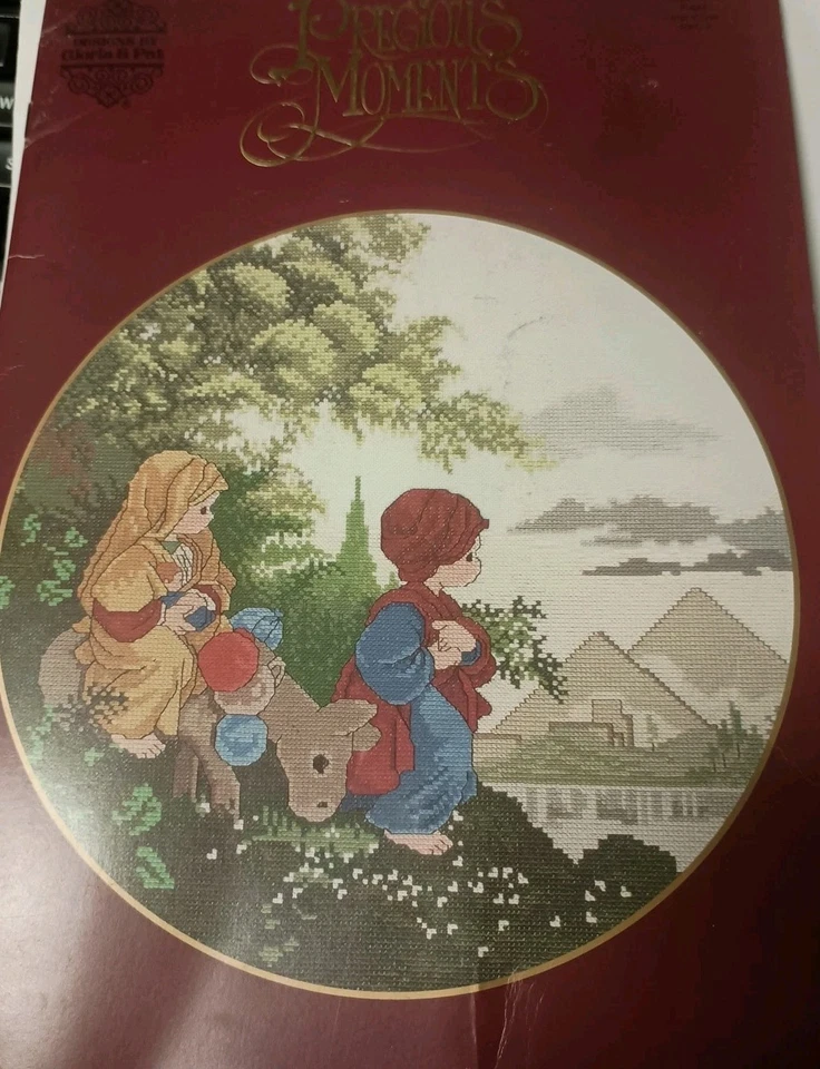 Precious Moments The Flight Into Egypt Pattern PMC1 Cross Stitch AA1 - Image 1 of 1