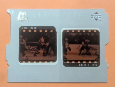 Película McDonald's Upper Deck Ice Game 1997-98 Eric Lindros #F4 SP Inserto  Foto 1 de 2