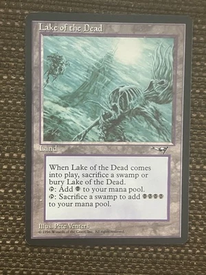 MTG 1996 ALLIANCES LAKE OF THE DEAD PLAYED - Image 1 of 4