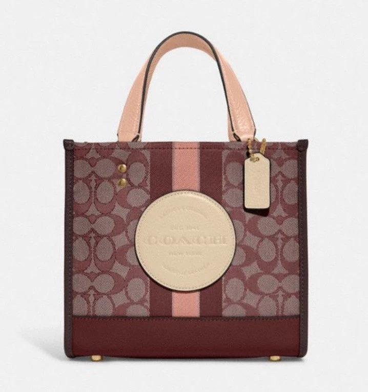 Coach Mollie Tote 25 Women's Leather Crossbody Bag - Silver/Surplus/Black (C4084)