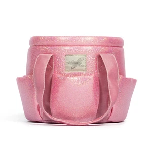 HOBBY HORSE Putztasche in glänzendem Pink als Ergänzung für Steckenpferde - Bild 1 von 4