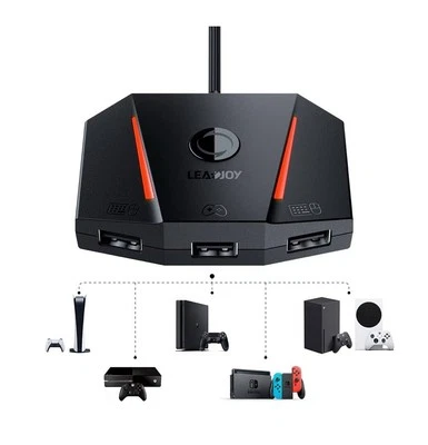 leadjoy VX2 AimBox Keyboard Mouse Adapter for PS4, Xbox One, Xbox Series X/S - Image 1 of 4