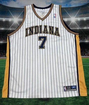 Indian Pacers Jermaine O’Neal #7 Reebok Stitched Jersey Sz 56 Preowned - Image 1 of 4