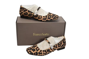 Zapatos Franco Sarto Mujer Talla 7 Leopardo L-Tinsley Mary Jane Planos I7331F1200 - Imagen 1 de 15