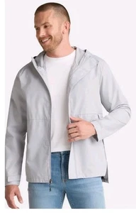 Ozark Trail weiche silbergraue wind- und regenabweisende Herrenjacke Größen 2XL neu mit Etikett - Bild 1 von 9