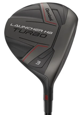 Left Hand Cleveland Launcher HB Turbo 15* 3 Wood Reg Miyazaki C. Kua 50 Value - Image 1 of 4