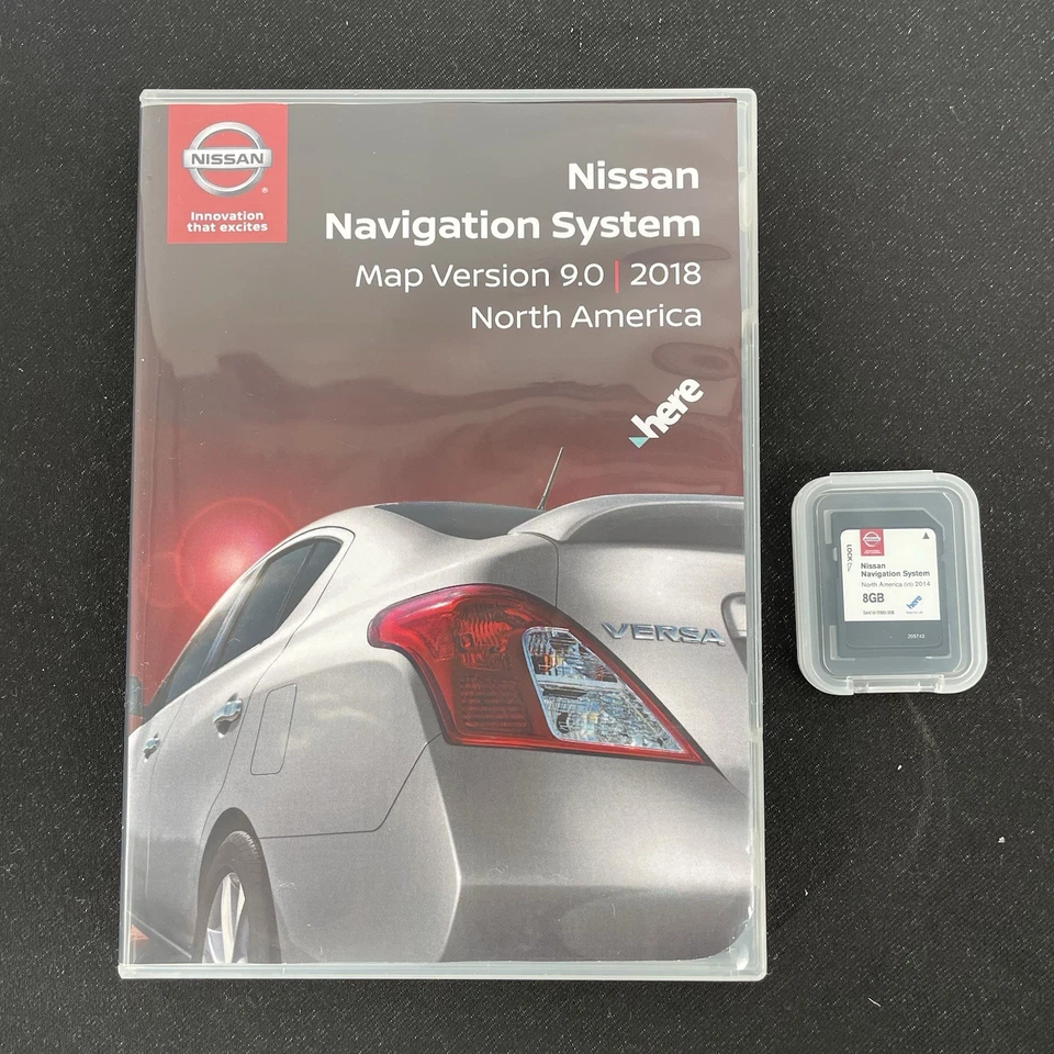 Nissan Navigation System Map SD Card 2018 North America Version 9.0  - Image 1 of 4