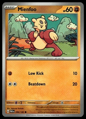 SV04: Paradox Rift #096/182 Mienfoo - Image 1 of 2