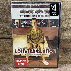 Lost in Translation (DVD, 2004, Fullscreen) Brand New Sealed - Picture 1 of 2
