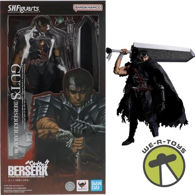 Figura de acción Berserk Guts Berserker Armor Bandai Spirits S.H.Figuarts Foto 1 de 4