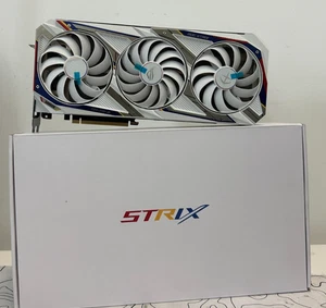 ASUS ROG STRIX GeForce RTX 3080 Gundam Edition 10GB GPU Graphics Card - Picture 1 of 13