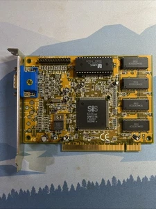 SIS 6326 8MB PCI Video Card GRAPHICS ACCELERATOR PJD2997 - Picture 1 of 3