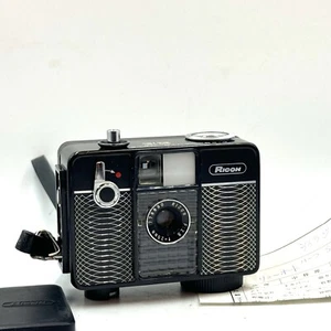 [CLA'd] Ricoh Auto Half SE half Frame Film Camera in Black +NEW SEALS From Japan - Picture 1 of 16