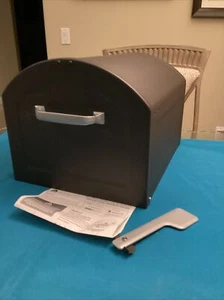Architectural Mailbox 950020 Post Mount Outgoing Mail Indicator Steel 17x14x12 - Picture 1 of 10