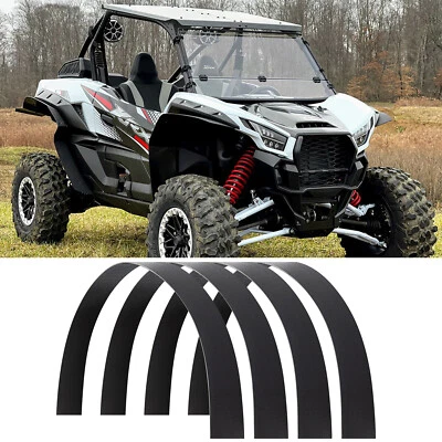 4PCS Fender Flares Wide Wheel Arch Mud Flap Guards For Kawasaki Teryx KRX4 1000 Foto 1 de 4