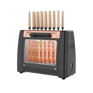 Máquina de Kebab Sin Humo Barbacoa Eléctrica Parrilla Hogar Máquina de Barbacoa Horno de Kebab - Imagen 1 de 22