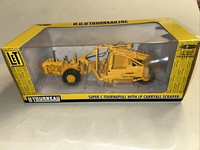 Le Tourneau Model Super C with LP Carryall Scraper 1:50 SpecCast - Image 1 of 4