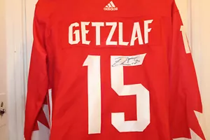 ADIDAS Canada #15 Ryan Getzlaf SIGNED 2016 World Cup Hockey Jersey Women's Large - Picture 1 of 12