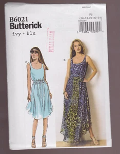 BUTTERICK pattern B6021 dresses PLUS SZ 16 18 20 22 24 Uncut u - Picture 1 of 2