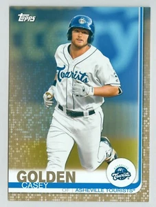 2019 Topps Pro Debut Gold Parallel #133 Casey Golden #33/50 Tourists - Picture 1 of 1