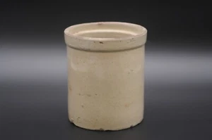 Vintage/Antique Stoneware Crock Salt Glazed Crock Cheese Crock Canning Jar Kitch - Picture 1 of 11