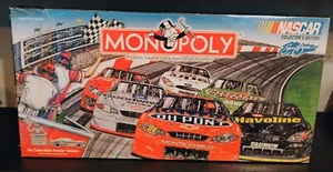 NASCAR Monopoly Collector's Edition Board Game 2002 Sam Bass SEALED See Descrip - Picture 1 of 5