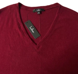 Lulus True Story Pullover Oberteil Damen Medium burgunderrot Kurzarm Viskose-Mischung neu mit Etikett - Bild 1 von 13