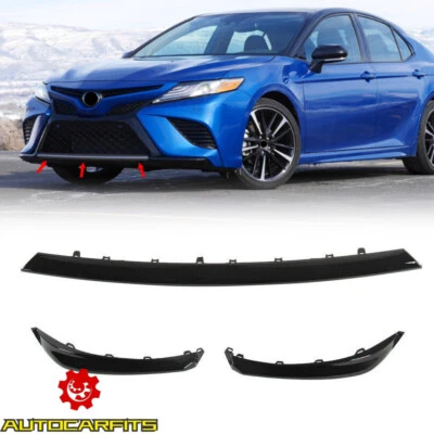 For Toyota Camry SE/XSE 2018-2020 Front Bumper Side Lip Cover Lower Molding Trim - Изображение 1 из 4