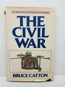 'The Civil War' 1980 by Bruce Catton HC w/DJ GC SPECIAL EDITION ILLUSTRATED RARE - Picture 1 of 8