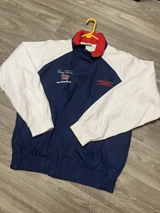 VTG Bill Elliot Ford Motorsport Men’s- XL Blue Coors Light Silver Bullet Jacket - Picture 1 of 6