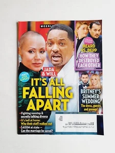 Us Weekly Magazine May 9, 2022 Jada & Will - Heard Vs. Depp - Britney Spears - Picture 1 of 2