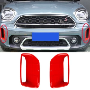 Car Front Bumper Grille Air Inlet Cover For 2021 - 2024 Countryman Cooper S F60  - Foto 1 di 4