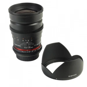 Samyang 35mm T1.5 VDSLR Objetivo Gran Angular para Pentax - Imagen 1 de 3