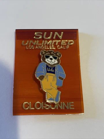 UCLA Bruins Bear  mascot  pin Cover