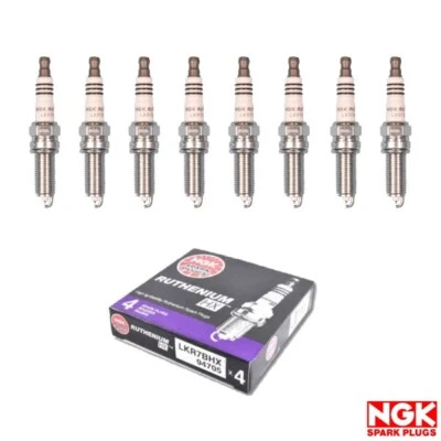 Nuevo Juego de 8 Bujías NGK Rutenio HX para Mercedes-Benz E550 G550 GL450 GL550 Foto 1 de 4